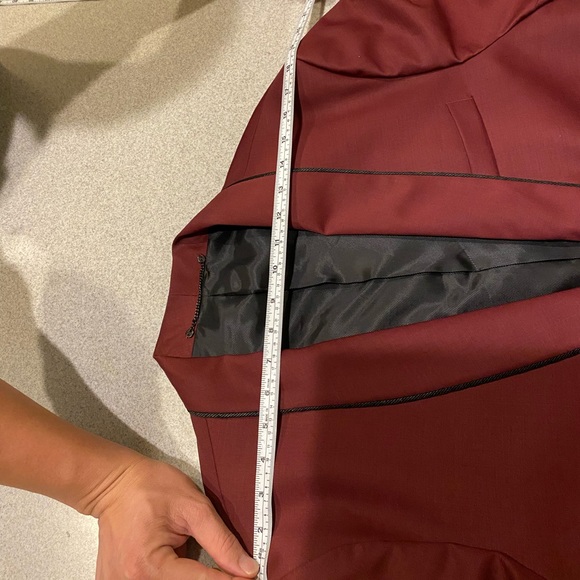 Diesel Maroon Blazer - Picture 7 of 11